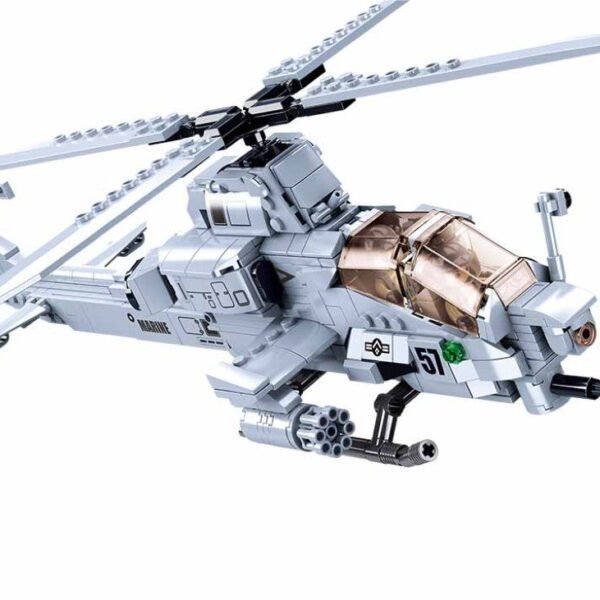 Konstruktorius Sluban „AH-1Z atakos sraigtasparnis, 482 det.“