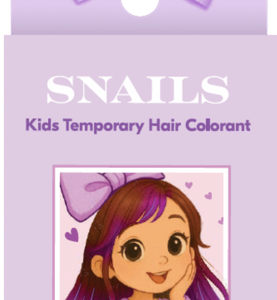 Snails plaukų kreidelė, violetinė