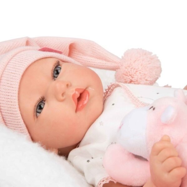 Arias „Reborn lėlė kūdikėlis Arielė, 40 cm“ - Ispaniška lėlė ir aksesuarai