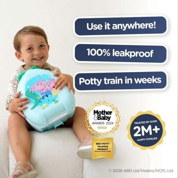 My Carry Potty „Mokomasis nešiojamas naktipuodis George Pig, mėlyna pastelė“