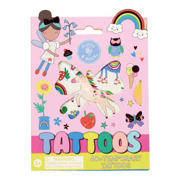 Floss&Rock „Laikinos tatuiruotės, Vaivorykštės fėja“